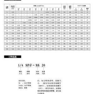 微細(xì)霧化噴嘴-SPJ